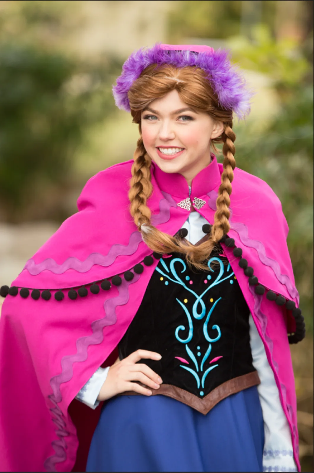 Snow Princess party character in Cincinnati