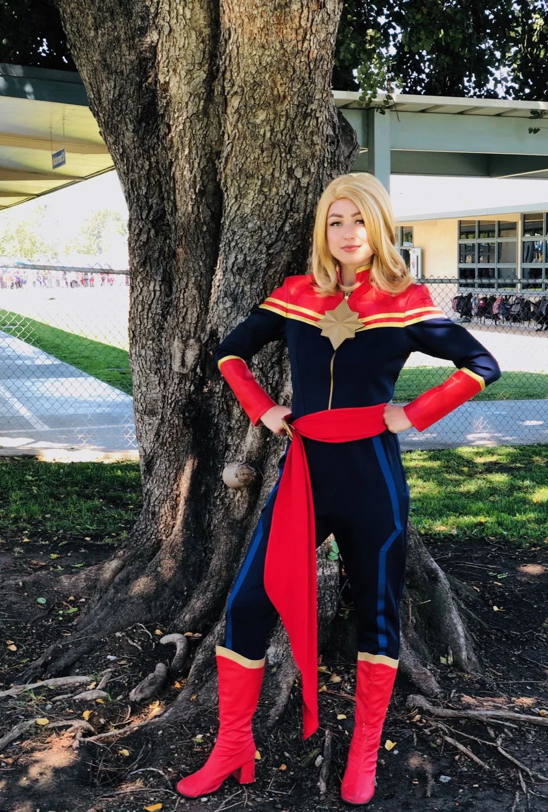Captain Hero party character in Cincinnati