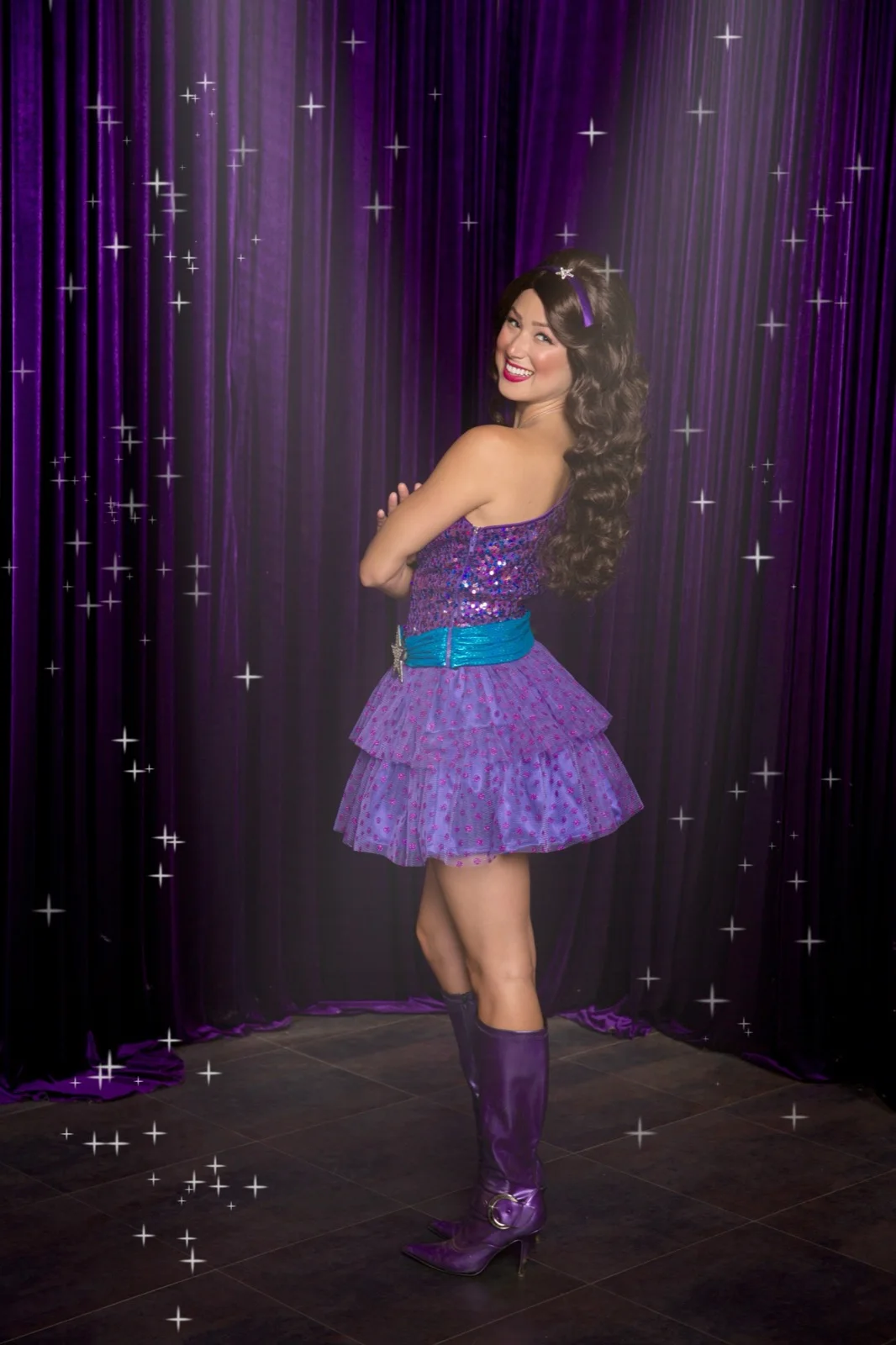 Pop Star Princess party character in Cincinnati