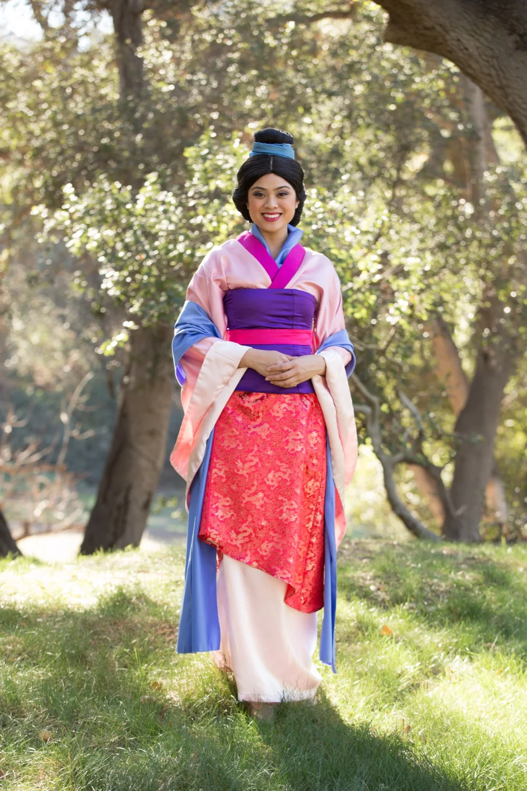 Asian Princess party character in Cincinnati