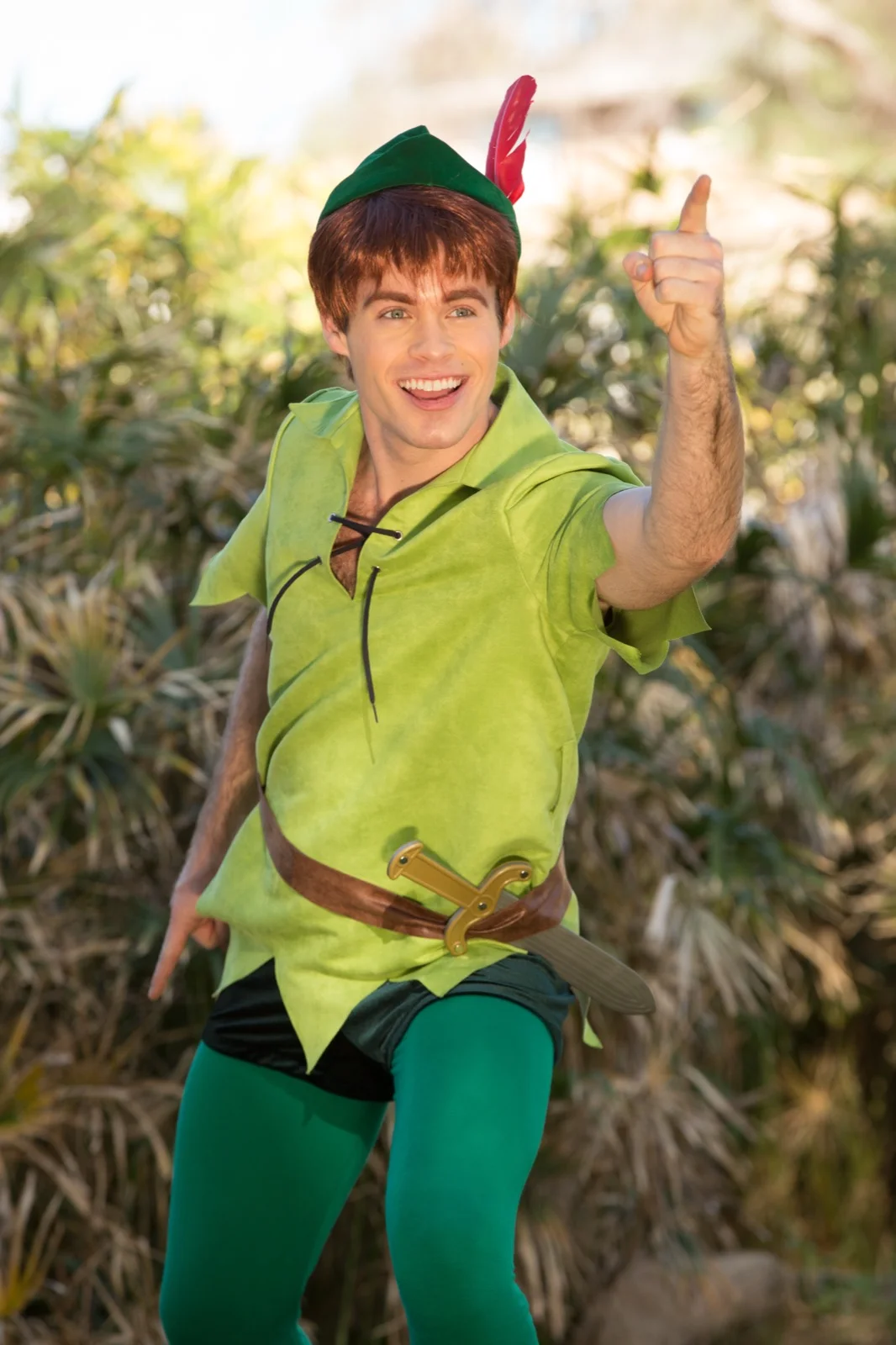 Neverland Boy party character in Cincinnati
