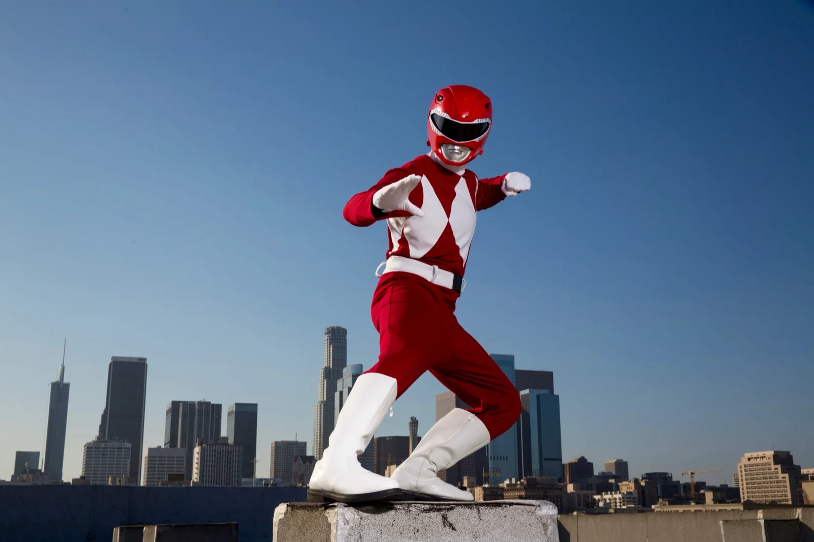 Red Power Hero party character in Cincinnati