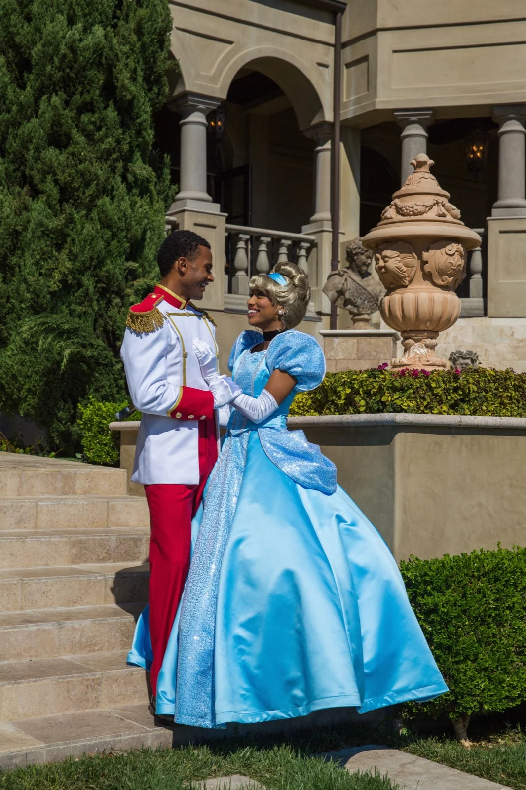 Prince Charming party character in Cincinnati