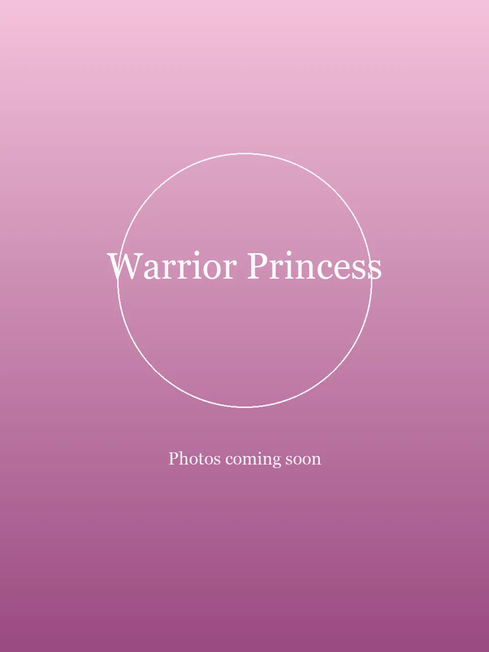 Warrior Princess party character in Cincinnati