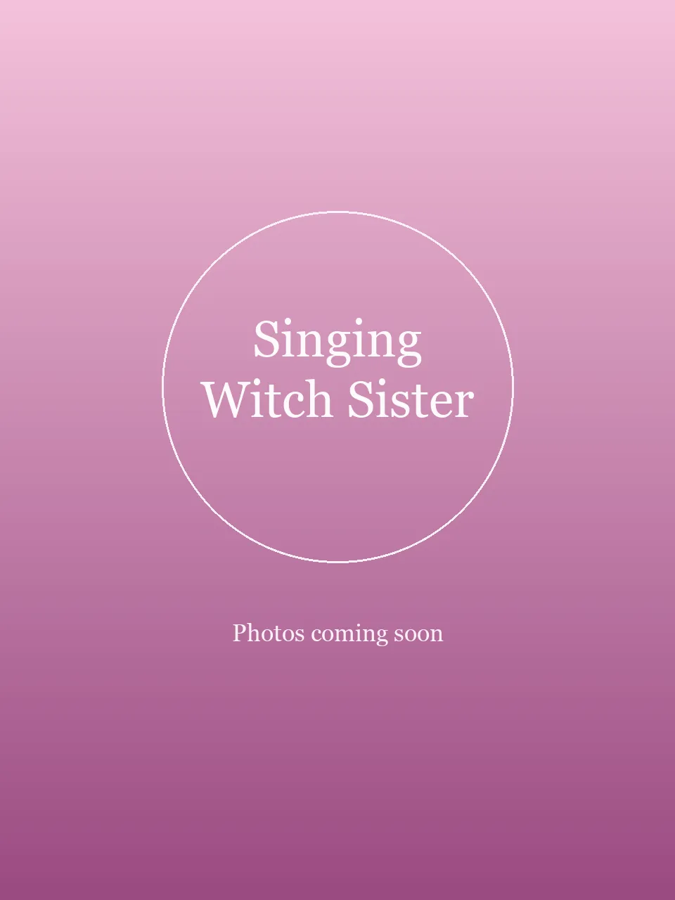 Singing Witch Sister party character in Cincinnati