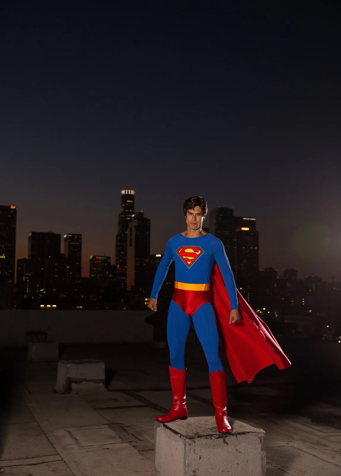Super Hero party character in Cincinnati