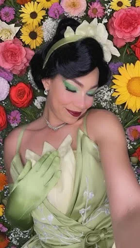 Frog Princess party character in Cincinnati