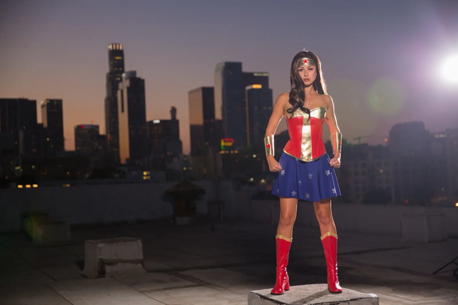 Wonder Hero party character in Cincinnati