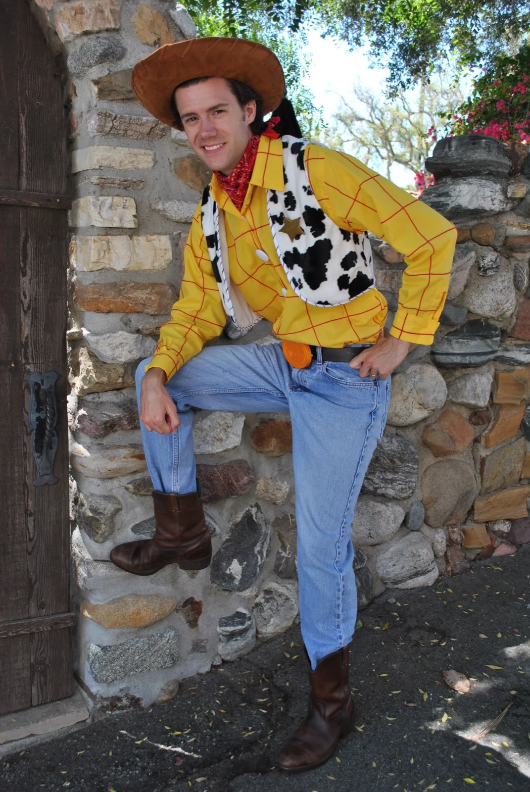 Cow Boy party character in Cincinnati